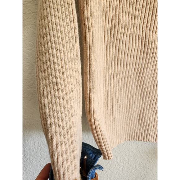 Y2k Cavalini Women's 2 Tone Long Sleeve Top L - Picture 6 of 8